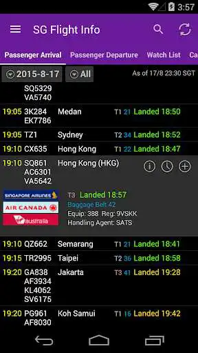 Play Singapore Flight Info  and enjoy Singapore Flight Info with UptoPlay