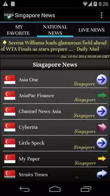 Play Singapore Live News Papers