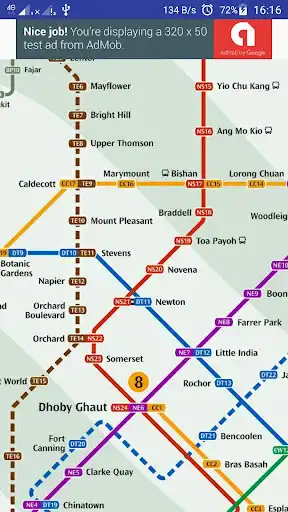 Play Singapore MRT Map