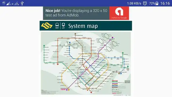 Play Singapore MRT Map