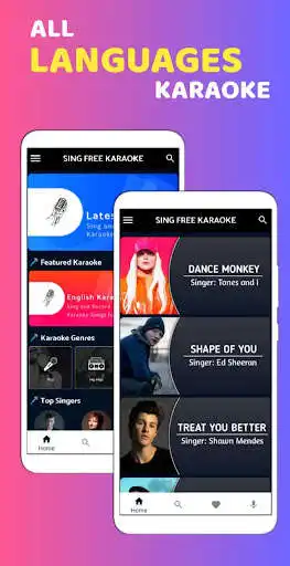 Play Sing Karaoke -  Sing & Record as an online game Sing Karaoke -  Sing & Record with UptoPlay