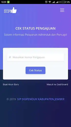 Play SIP Dispendukcapil Jember as an online game SIP Dispendukcapil Jember with UptoPlay