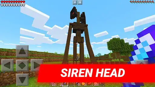 Play Siren Head Mod for Minecraft  and enjoy Siren Head Mod for Minecraft with UptoPlay