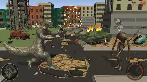 Play Siren Head vs Godzilla  and enjoy Siren Head vs Godzilla with UptoPlay