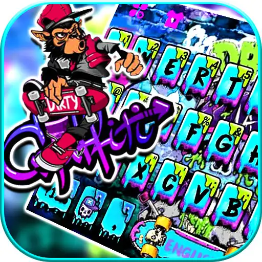 Play Skate Graffiti Keyboard Theme APK