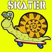 Free play online Skater Snail Races APK