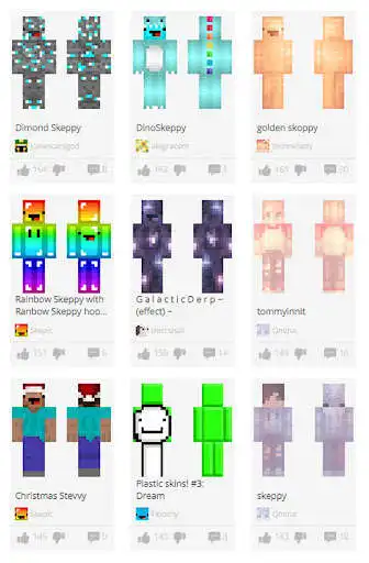 Play Skeppy Skins For MCPE  and enjoy Skeppy Skins For MCPE with UptoPlay