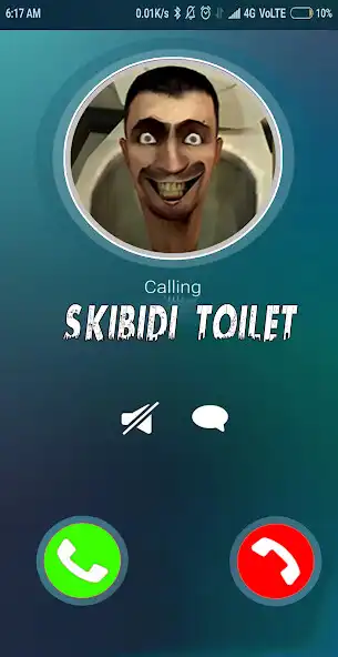 Play Skibidi Toilet 2 - Fake Call as an online game Skibidi Toilet 2 - Fake Call with UptoPlay