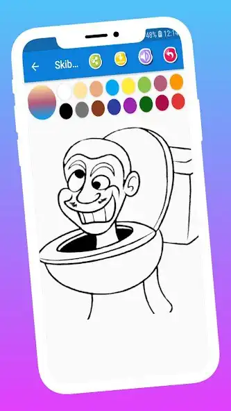 Play Skibidi Toilet Coloring Book  and enjoy Skibidi Toilet Coloring Book with UptoPlay