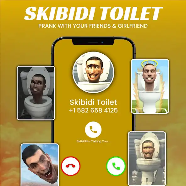 Play Skibidi Toilet Video Fake Call  and enjoy Skibidi Toilet Video Fake Call with UptoPlay