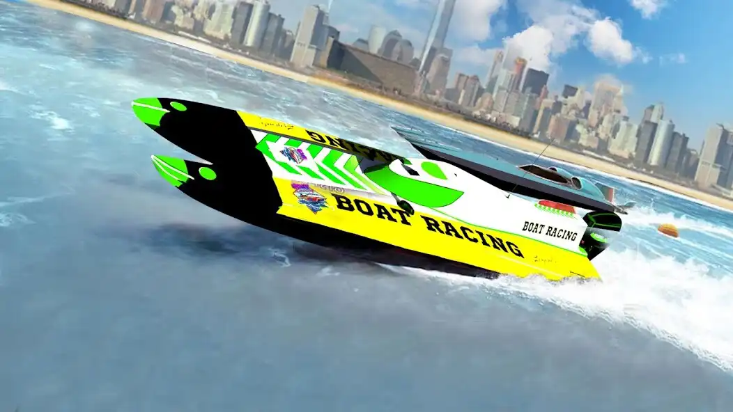 Play Ski Boat Racing: Jet Boat Game as an online game Ski Boat Racing: Jet Boat Game with UptoPlay