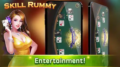 Play Skill Rummy as an online game Skill Rummy with UptoPlay