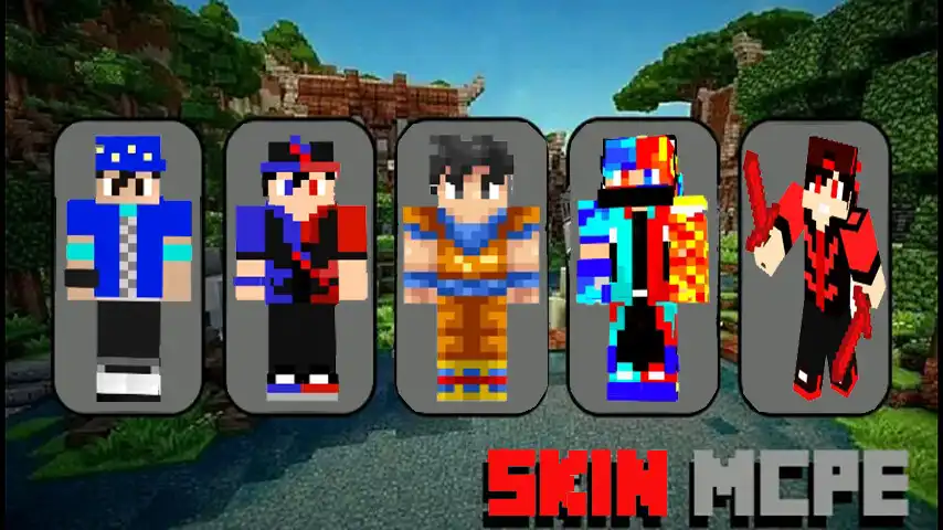 Play Skin Boboi Boy Kuasa For MCPE  and enjoy Skin Boboi Boy Kuasa For MCPE with UptoPlay