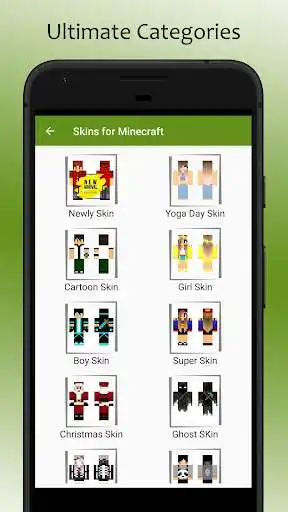 Play Skins for Minecraft PE and PC 9+  and enjoy Skins for Minecraft PE and PC 9+ with UptoPlay