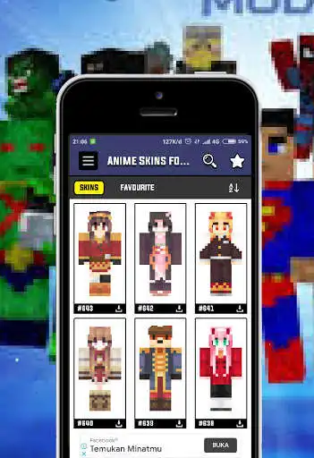 Play Skins Super Hero for MCPE  and enjoy Skins Super Hero for MCPE with UptoPlay