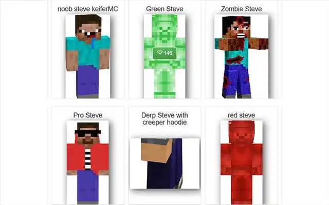 Play Skin Steve for minecraft