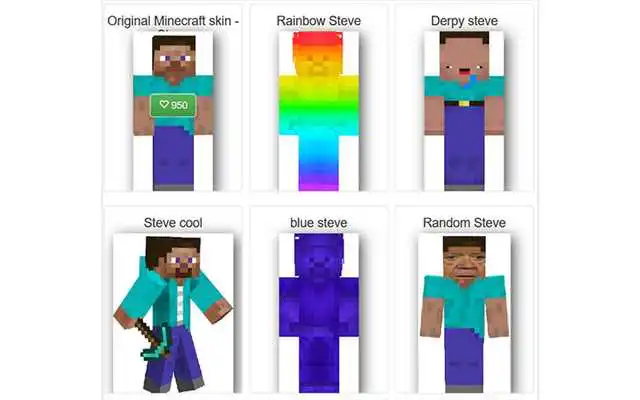 Play Skin Steve for minecraft