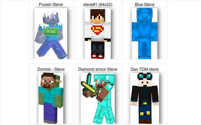 Play Skin Steve for minecraft