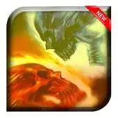 Free play online Skull Fire Wallpapers APK