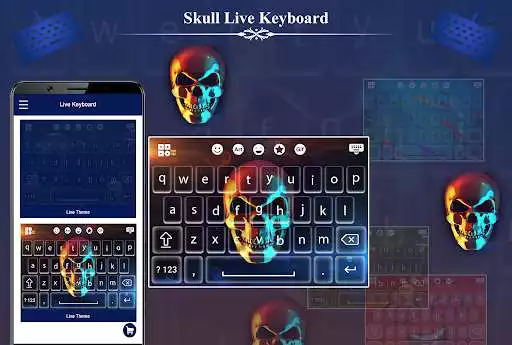 Play Skull Keyboard as an online game Skull Keyboard with UptoPlay