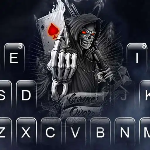 Play Skull Reaper Gun Keyboard Theme APK