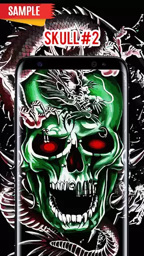 Play Skull Wallpaper as an online game Skull Wallpaper with UptoPlay