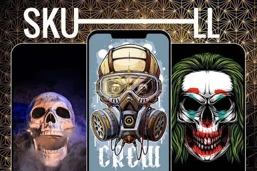 Play Skull Wallpapers HD Backgrounds  and enjoy Skull Wallpapers HD Backgrounds with UptoPlay