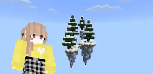 Play Sky Block Adventure Maps for Minecraft as an online game Sky Block Adventure Maps for Minecraft with UptoPlay