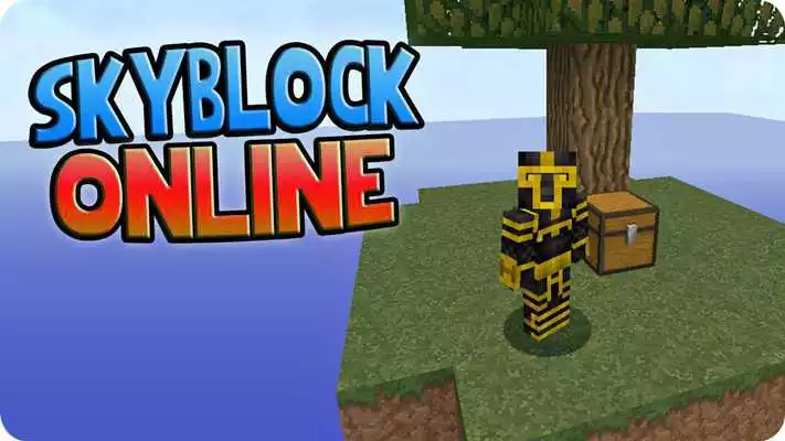 Play Skyblocks Map for Minecraft PE