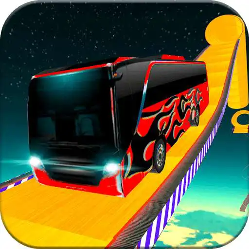 Free play online Sky Bus Crazy Impossible Path – Stunt Driving  APK