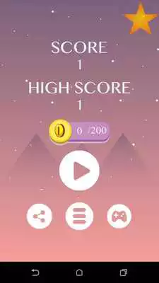 Play Sky Down Escape - One Tap Game