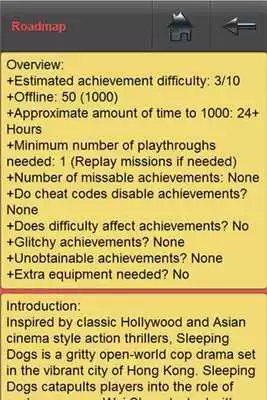 Play Sleeping Dogs AchievementGuide