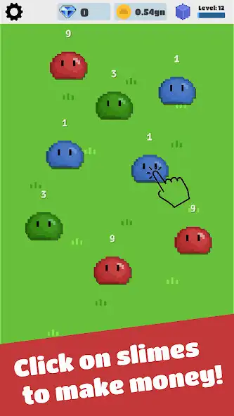 Play Slime Clicker Evolution as an online game Slime Clicker Evolution with UptoPlay