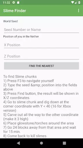 Play Slime Finder for Minecraft  and enjoy Slime Finder for Minecraft with UptoPlay