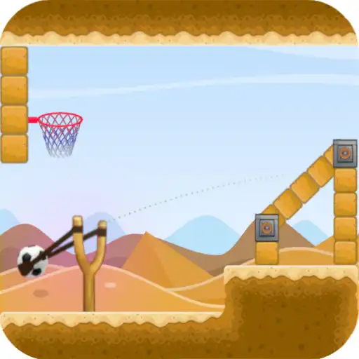 Play Slingshot 2D Basketball Knockout Challenge APK