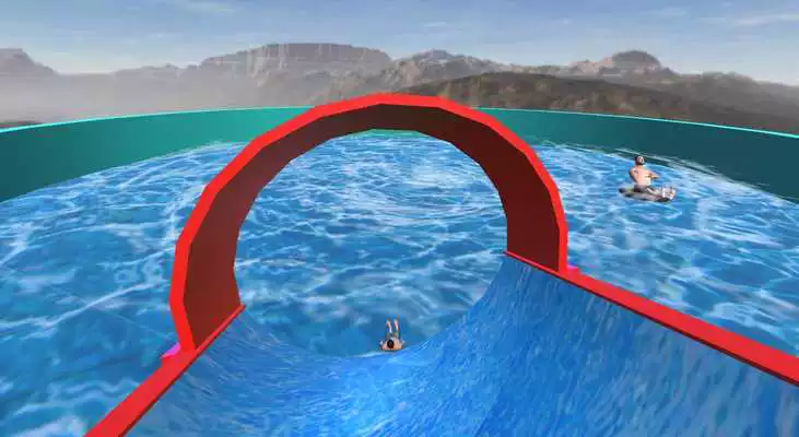 Play Slippery Water Slide - New Water Park Game