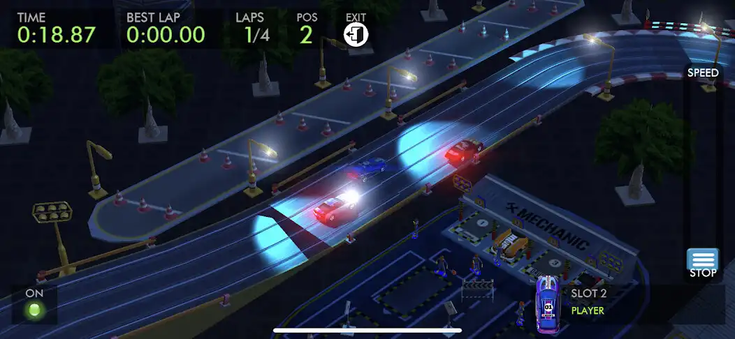 Play Slot Car Game High Tech Racing as an online game Slot Car Game High Tech Racing with UptoPlay