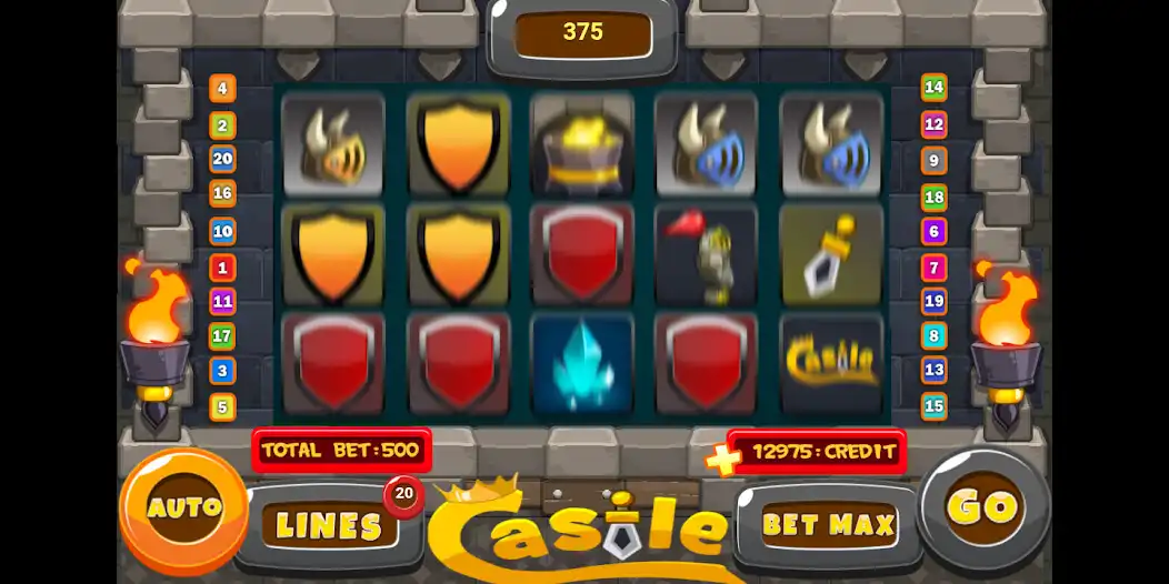 Play Slot machine castle as an online game Slot machine castle with UptoPlay