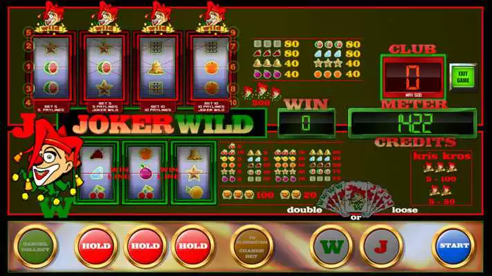 Play slot machine Joker Wild