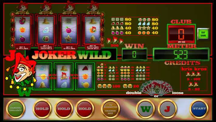 Play slot machine Joker Wild