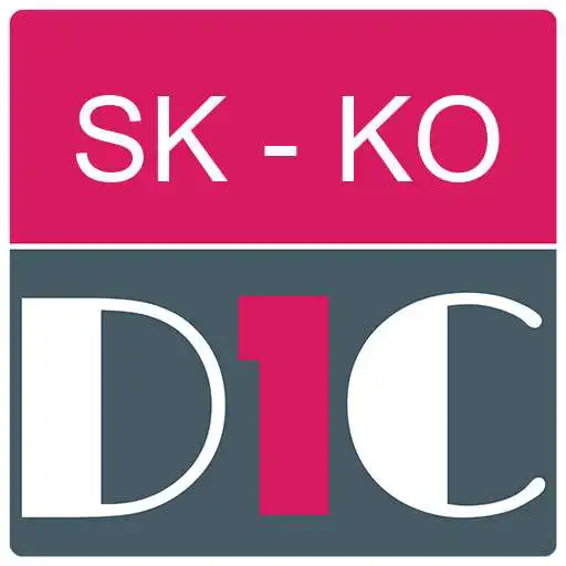 Play Slovak - Korean Dictionary & translator (Dic1) APK