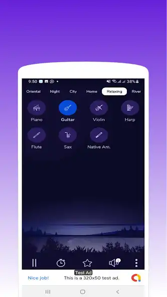 Play Slumber Tunes - Sleep Sounds as an online game Slumber Tunes - Sleep Sounds with UptoPlay