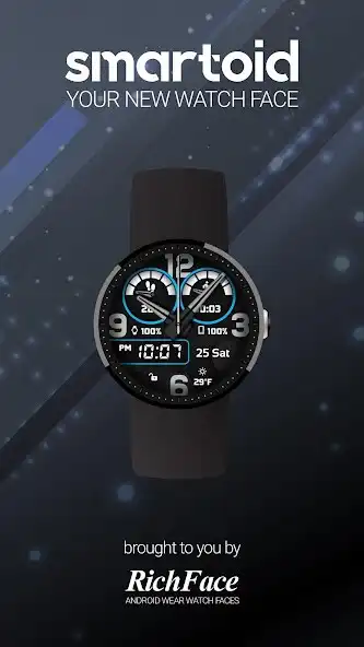 Play Smartoid WatchFace  and enjoy Smartoid WatchFace with UptoPlay