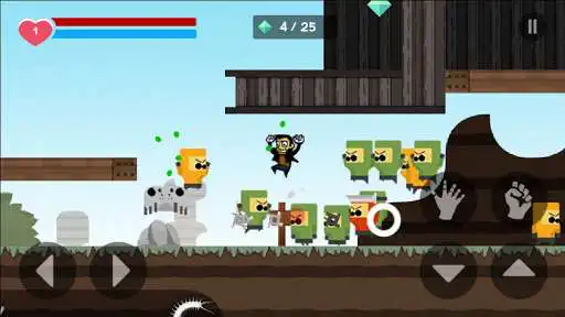 Play Smashed - arcade platformer as an online game Smashed - arcade platformer with UptoPlay