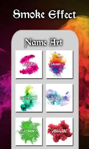 Play Smoke Effect Name Art Pro as an online game Smoke Effect Name Art Pro with UptoPlay