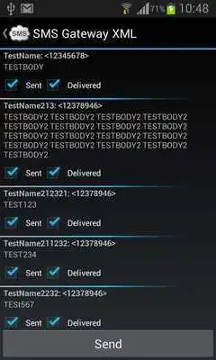 Play SMS Gateway XML