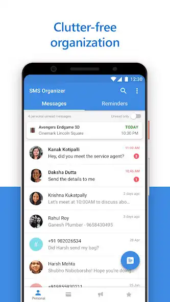 Play SMS Organizer  and enjoy SMS Organizer with UptoPlay