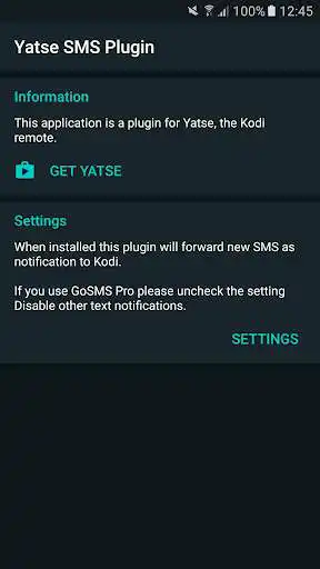 Play SMS plugin for Yatse  and enjoy SMS plugin for Yatse with UptoPlay