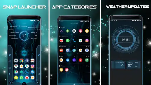 Play SNAP Hi-Tech Launcher Free Theme Wallpaper Dialer  and enjoy SNAP Hi-Tech Launcher Free Theme Wallpaper Dialer with UptoPlay