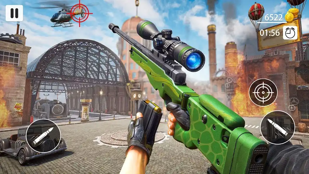 Play Sniper 3d: Assassin Gun Games as an online game Sniper 3d: Assassin Gun Games with UptoPlay